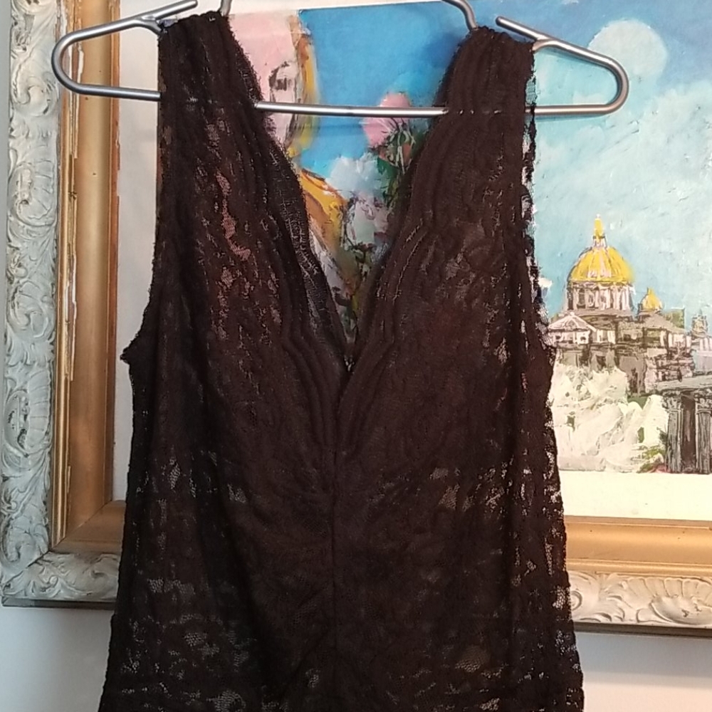 Calvin Klein Black Lace Dress